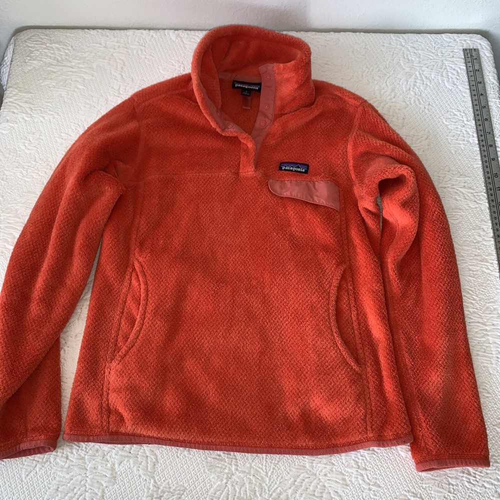 Patagonia Women's Coral Re-Tool Snap-T Fleece Pullover Polartec Size Small 25442